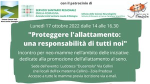 Proteggere l’allattamento: una responsabilità della comunità e un sostegno a 360°