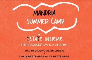 Mandria Summer Camp | Per ragazze e ragazzi 11-16 anni - dal 10 giugno
